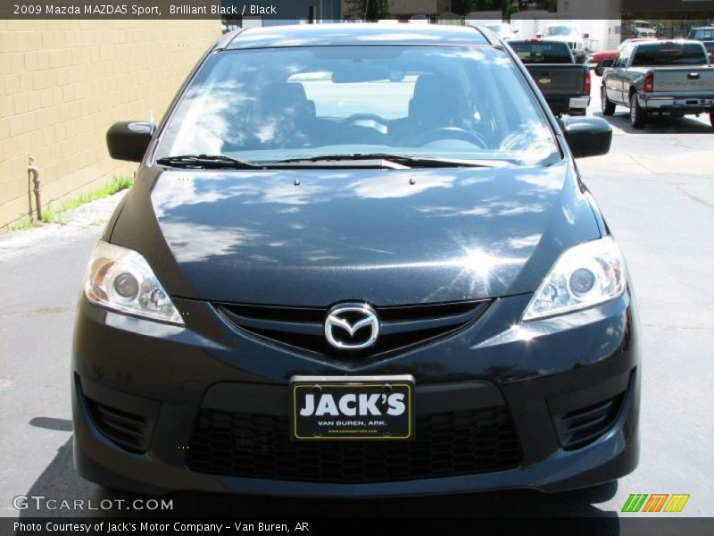 Brilliant Black / Black 2009 Mazda MAZDA5 Sport