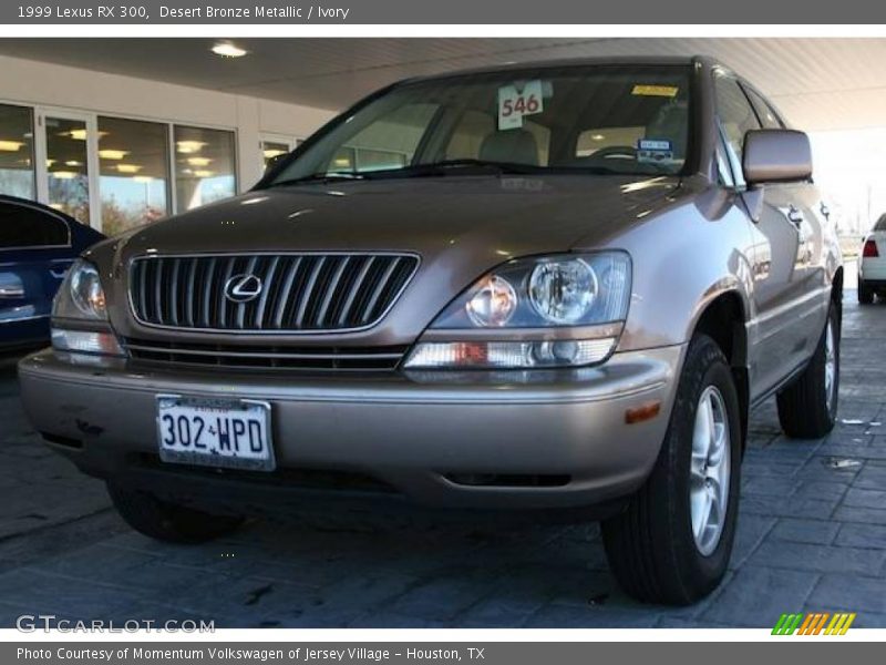 Desert Bronze Metallic / Ivory 1999 Lexus RX 300