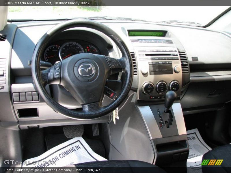 Brilliant Black / Black 2009 Mazda MAZDA5 Sport