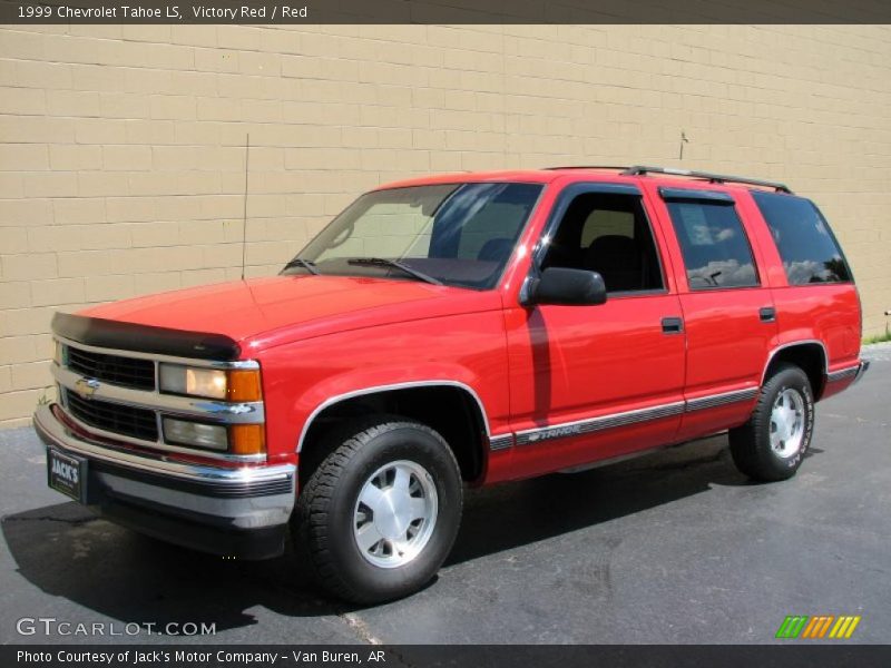 Victory Red / Red 1999 Chevrolet Tahoe LS