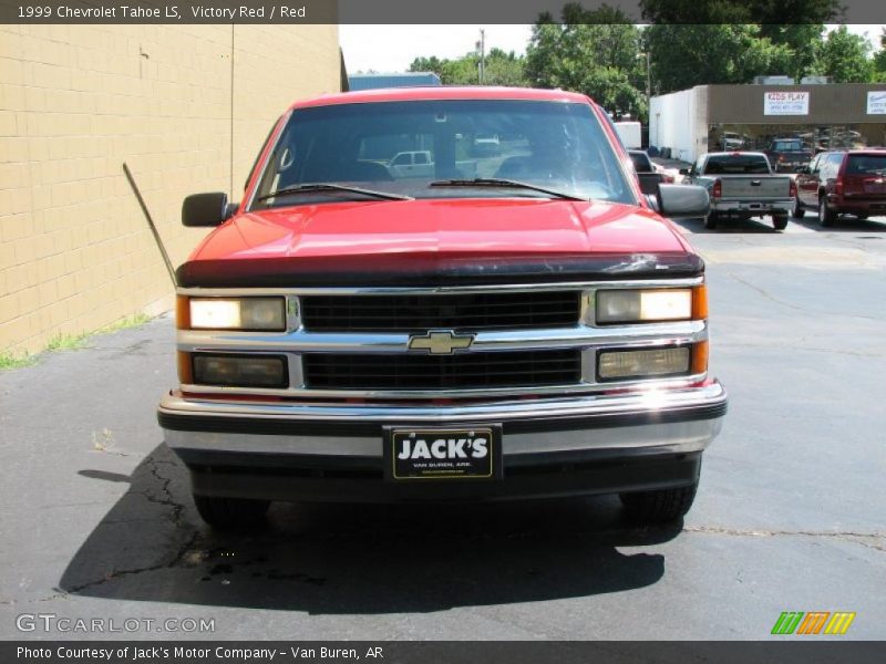 Victory Red / Red 1999 Chevrolet Tahoe LS