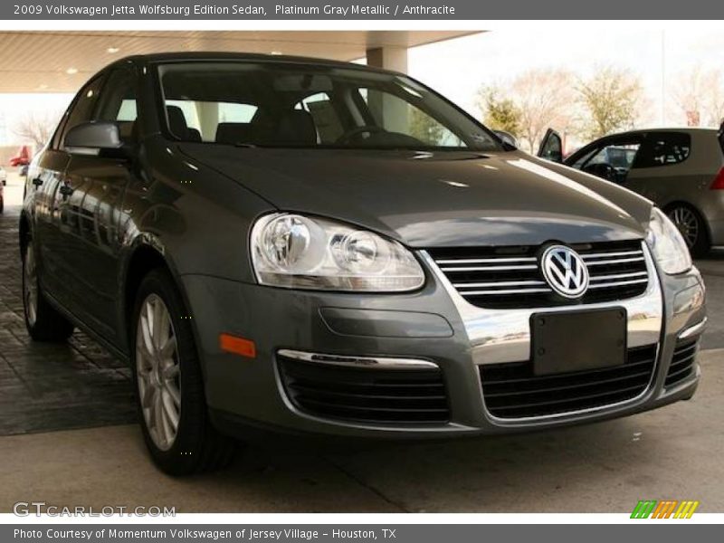 Platinum Gray Metallic / Anthracite 2009 Volkswagen Jetta Wolfsburg Edition Sedan