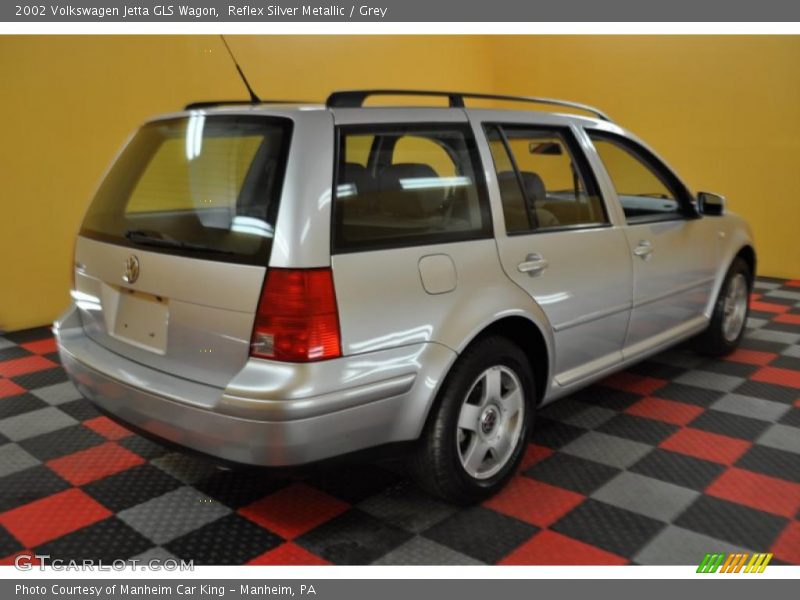 Reflex Silver Metallic / Grey 2002 Volkswagen Jetta GLS Wagon