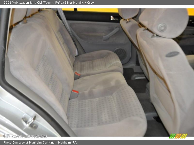 Reflex Silver Metallic / Grey 2002 Volkswagen Jetta GLS Wagon