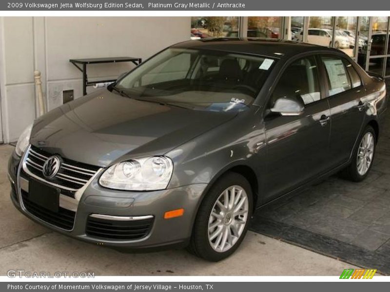 Platinum Gray Metallic / Anthracite 2009 Volkswagen Jetta Wolfsburg Edition Sedan