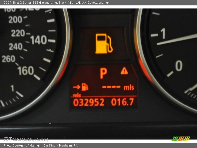 Jet Black / Terra/Black Dakota Leather 2007 BMW 3 Series 328xi Wagon