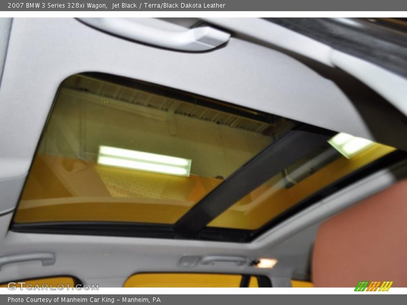 Jet Black / Terra/Black Dakota Leather 2007 BMW 3 Series 328xi Wagon