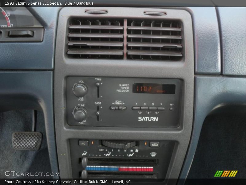 Blue / Dark Blue 1993 Saturn S Series SL1 Sedan