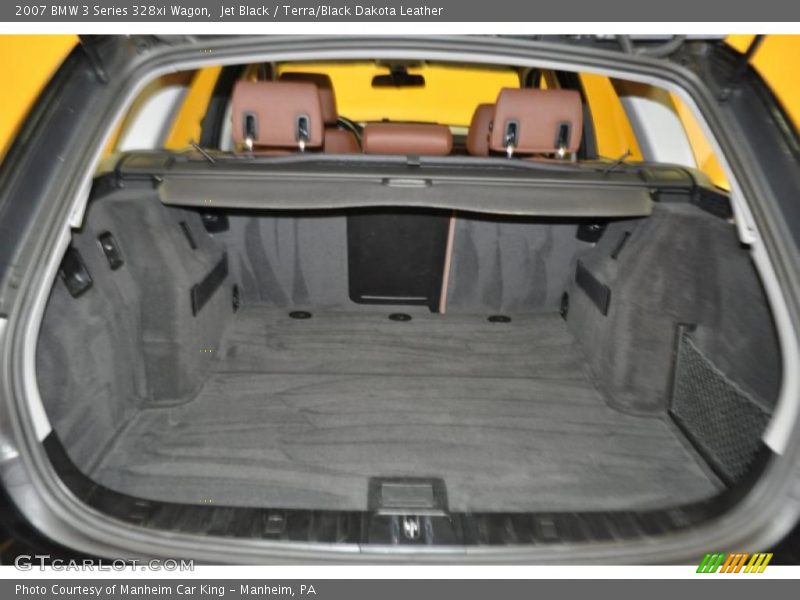Jet Black / Terra/Black Dakota Leather 2007 BMW 3 Series 328xi Wagon