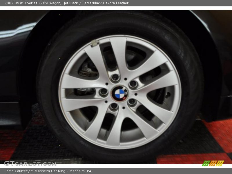Jet Black / Terra/Black Dakota Leather 2007 BMW 3 Series 328xi Wagon