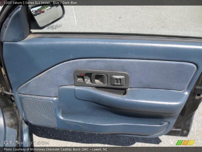 Blue / Dark Blue 1993 Saturn S Series SL1 Sedan