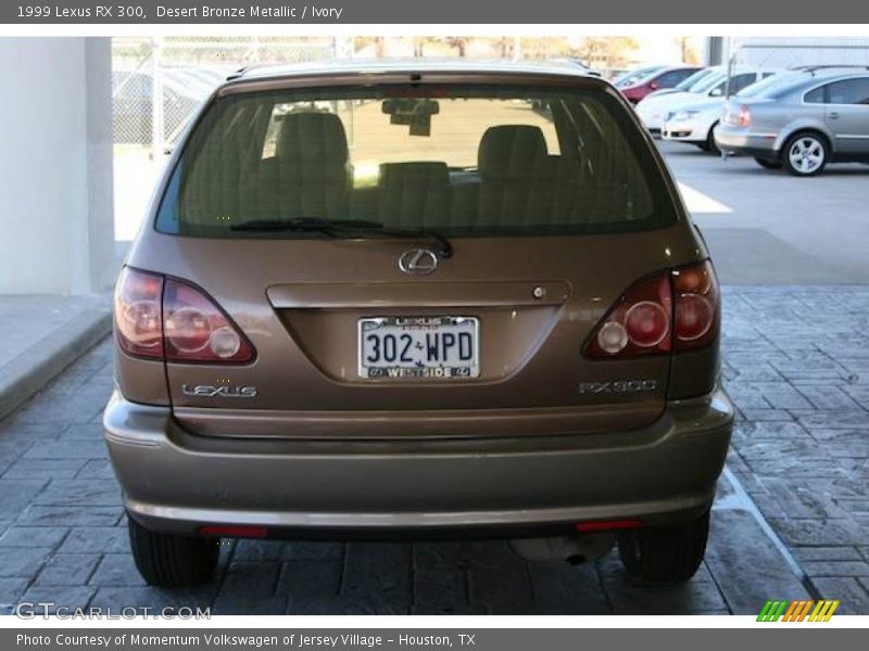 Desert Bronze Metallic / Ivory 1999 Lexus RX 300