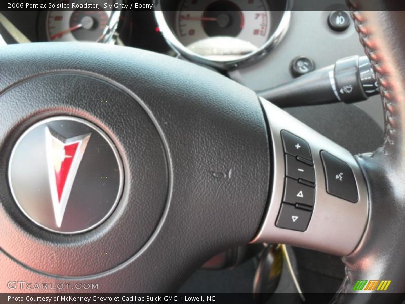 Sly Gray / Ebony 2006 Pontiac Solstice Roadster