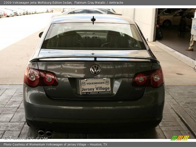 Platinum Gray Metallic / Anthracite 2009 Volkswagen Jetta Wolfsburg Edition Sedan
