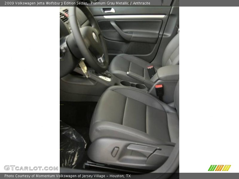 Platinum Gray Metallic / Anthracite 2009 Volkswagen Jetta Wolfsburg Edition Sedan