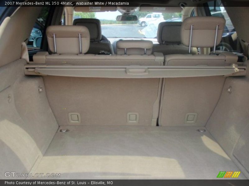 Alabaster White / Macadamia 2007 Mercedes-Benz ML 350 4Matic