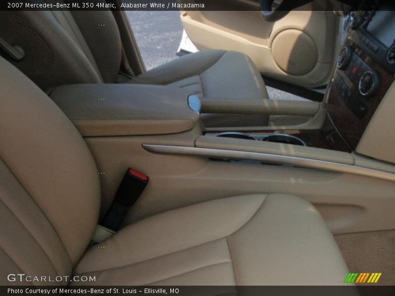 Alabaster White / Macadamia 2007 Mercedes-Benz ML 350 4Matic