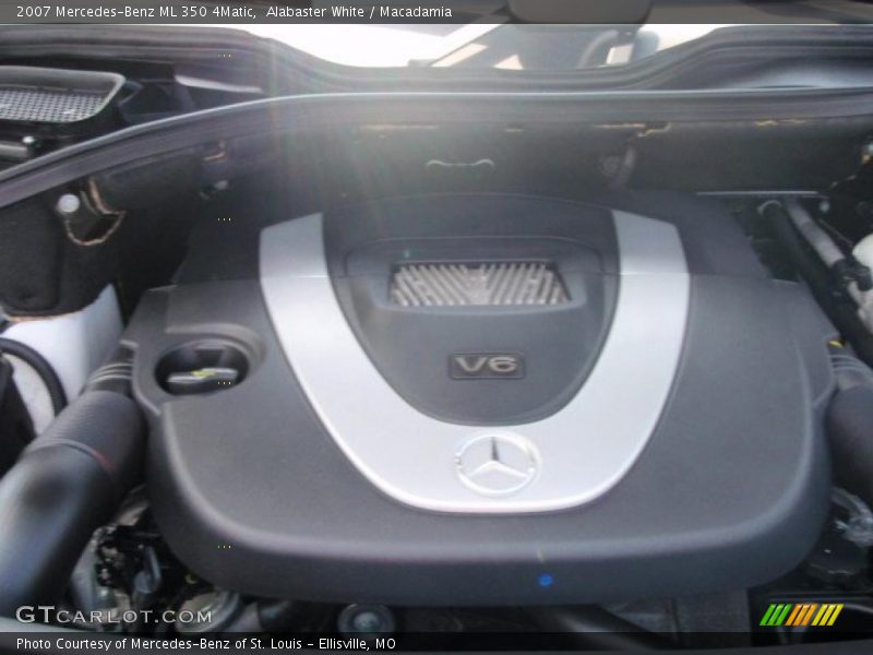 Alabaster White / Macadamia 2007 Mercedes-Benz ML 350 4Matic