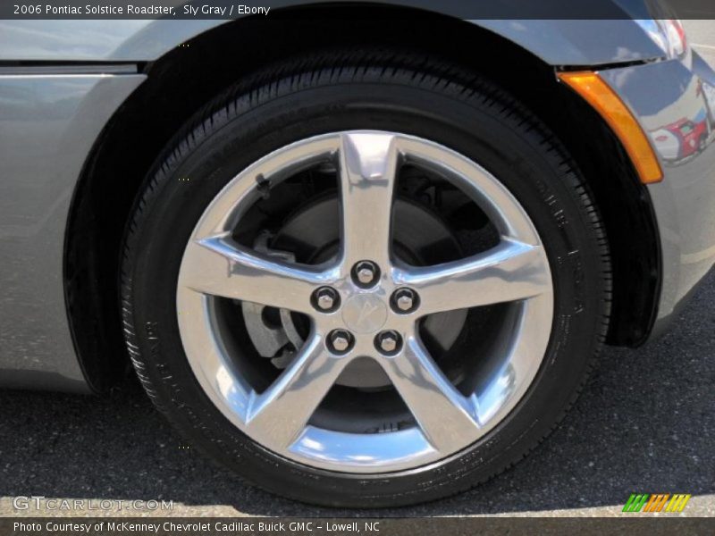 Sly Gray / Ebony 2006 Pontiac Solstice Roadster