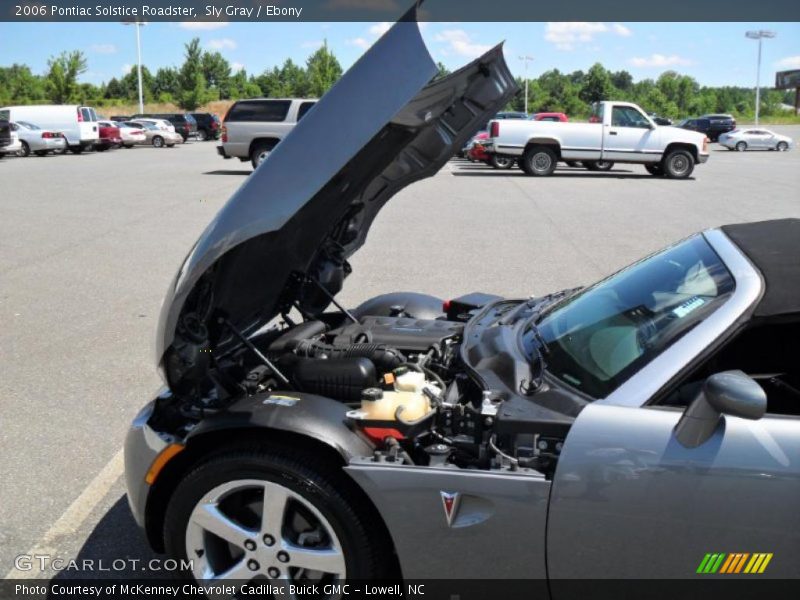 Sly Gray / Ebony 2006 Pontiac Solstice Roadster