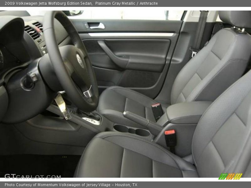 Platinum Gray Metallic / Anthracite 2009 Volkswagen Jetta Wolfsburg Edition Sedan