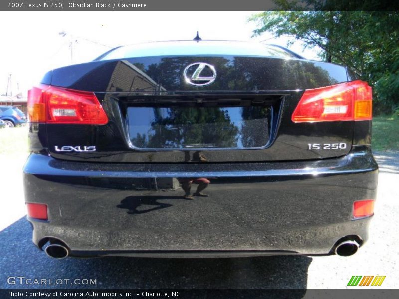 Obsidian Black / Cashmere 2007 Lexus IS 250