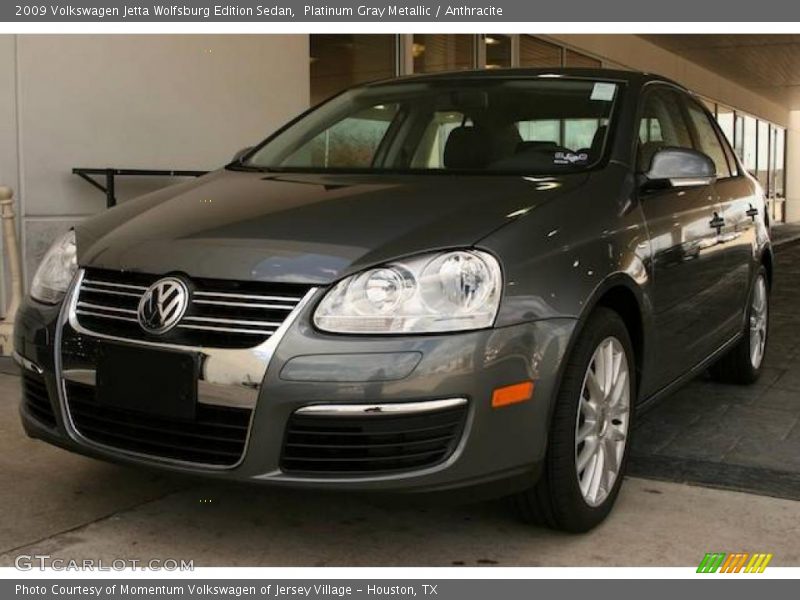 Platinum Gray Metallic / Anthracite 2009 Volkswagen Jetta Wolfsburg Edition Sedan