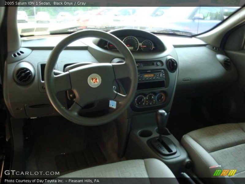 Black Onyx / Gray 2005 Saturn ION 1 Sedan