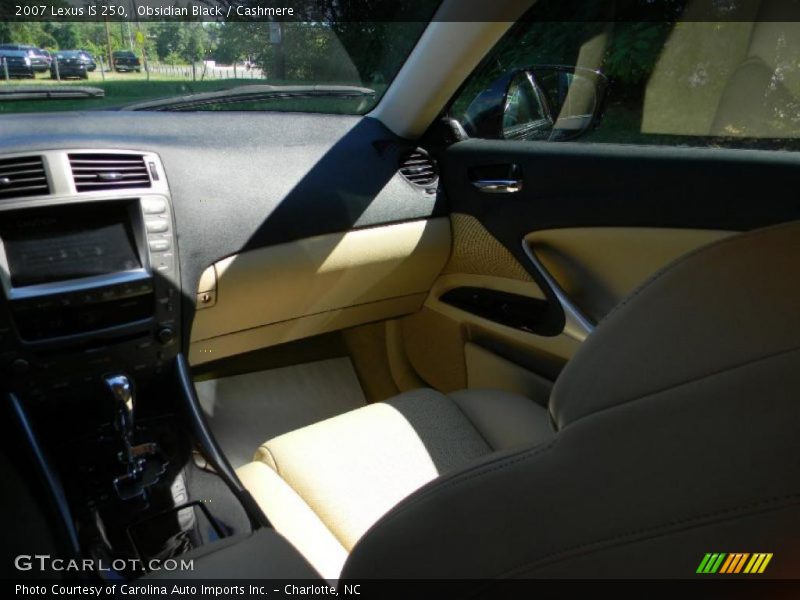 Obsidian Black / Cashmere 2007 Lexus IS 250