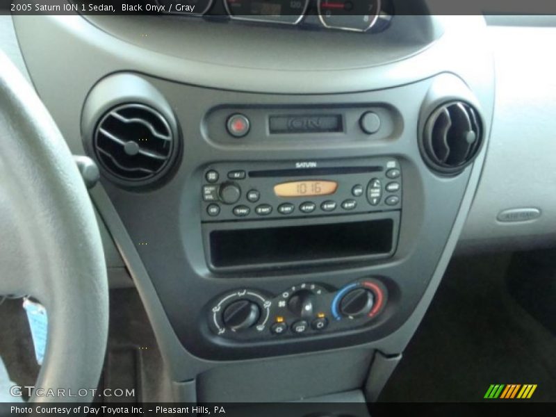 Black Onyx / Gray 2005 Saturn ION 1 Sedan