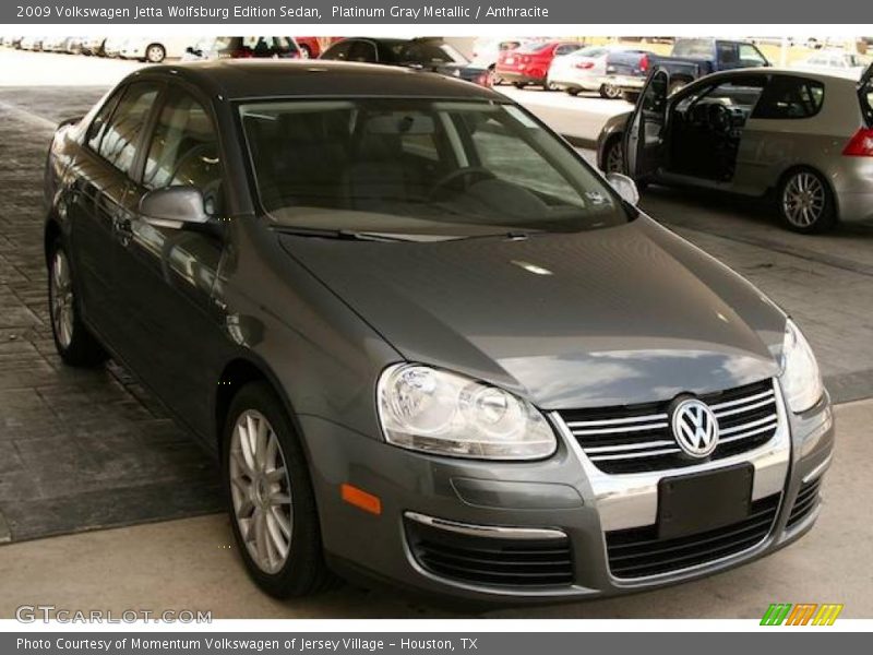 Platinum Gray Metallic / Anthracite 2009 Volkswagen Jetta Wolfsburg Edition Sedan