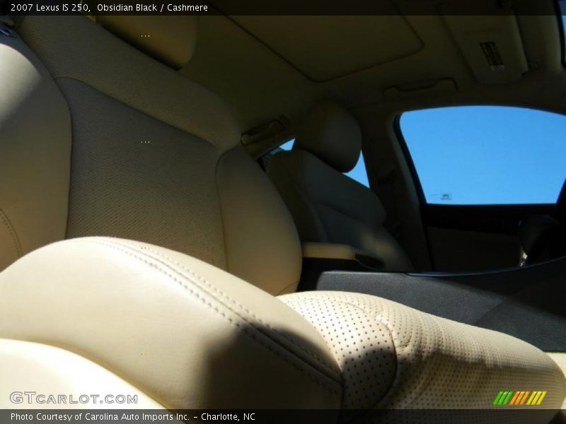 Obsidian Black / Cashmere 2007 Lexus IS 250