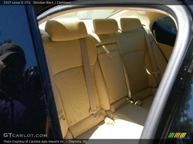 Obsidian Black / Cashmere 2007 Lexus IS 250