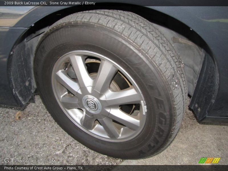 Stone Gray Metallic / Ebony 2009 Buick LaCrosse CXL