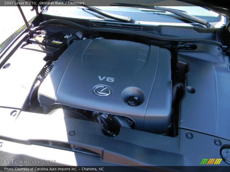 Obsidian Black / Cashmere 2007 Lexus IS 250