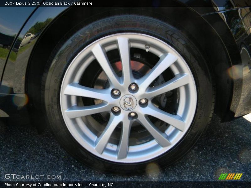 Obsidian Black / Cashmere 2007 Lexus IS 250