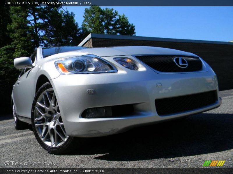 Mercury Silver Metallic / Black 2006 Lexus GS 300