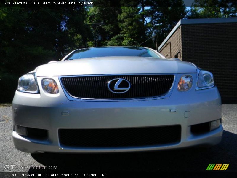 Mercury Silver Metallic / Black 2006 Lexus GS 300