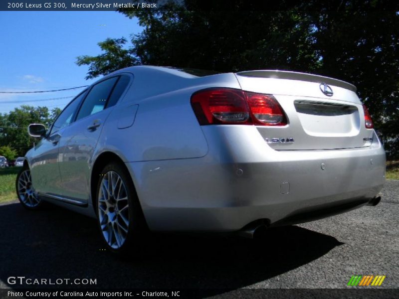 Mercury Silver Metallic / Black 2006 Lexus GS 300