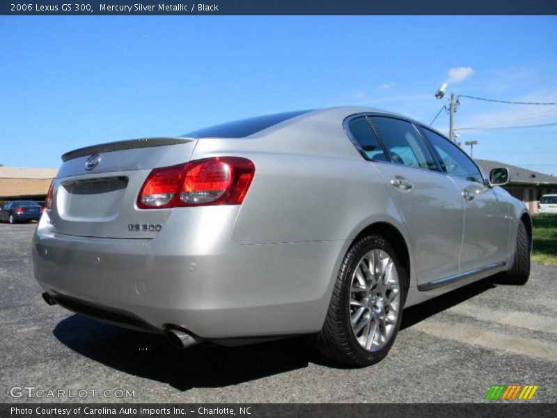 Mercury Silver Metallic / Black 2006 Lexus GS 300