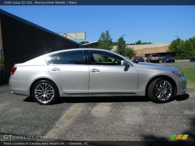 Mercury Silver Metallic / Black 2006 Lexus GS 300