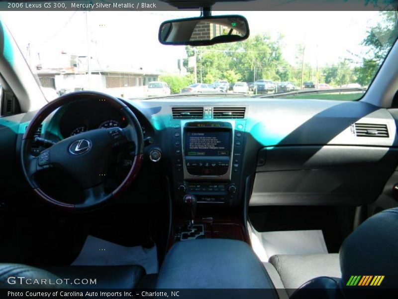 Mercury Silver Metallic / Black 2006 Lexus GS 300
