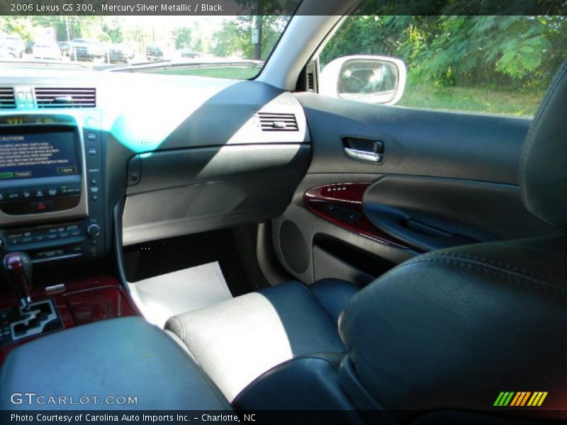 Mercury Silver Metallic / Black 2006 Lexus GS 300