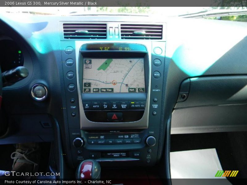 Mercury Silver Metallic / Black 2006 Lexus GS 300