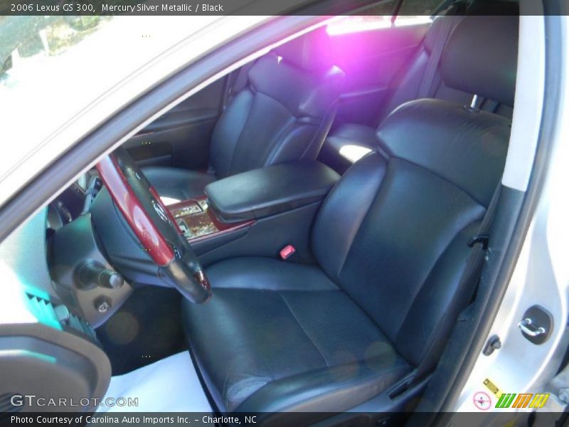 Mercury Silver Metallic / Black 2006 Lexus GS 300