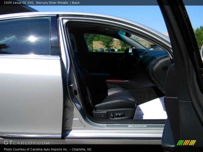 Mercury Silver Metallic / Black 2006 Lexus GS 300