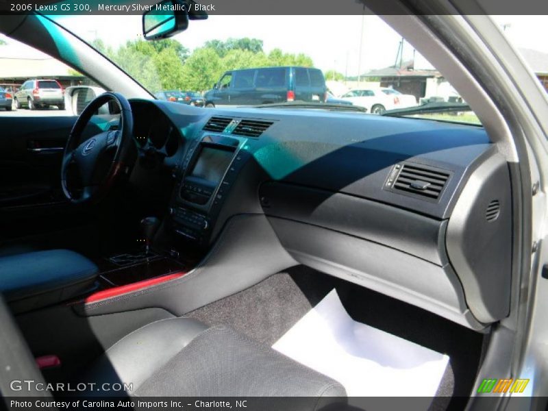 Mercury Silver Metallic / Black 2006 Lexus GS 300