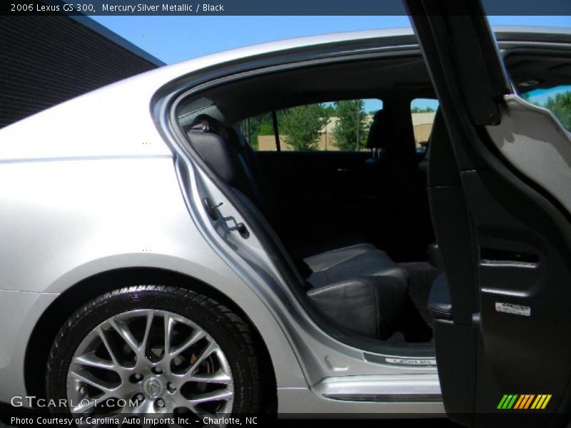 Mercury Silver Metallic / Black 2006 Lexus GS 300