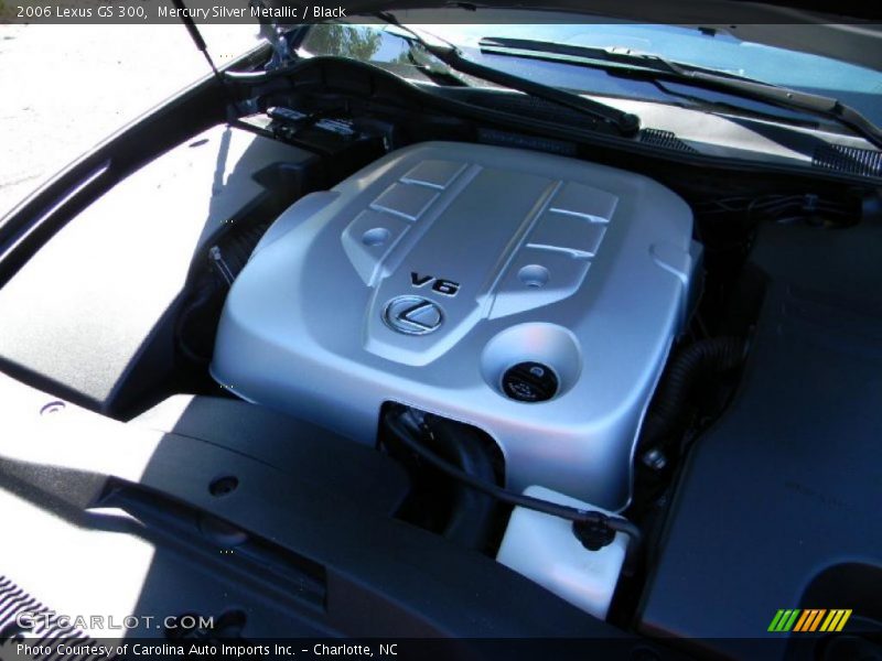 Mercury Silver Metallic / Black 2006 Lexus GS 300