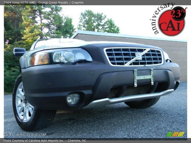 Crystal Green Metallic / Graphite 2004 Volvo XC70 AWD